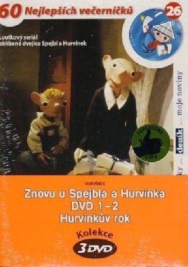 Hurvínek - 3 DVD pack - neuveden