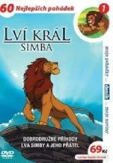 Lví král Simba 01 - 4 DVD pack - neuveden