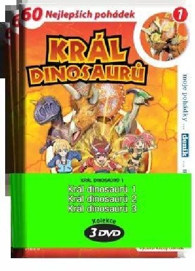 Král dinosaurů 01 - 3 DVD pack - neuveden
