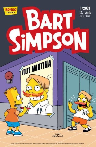 Simpsonovi - Bart Simpson 1/2021 - kolektiv autor