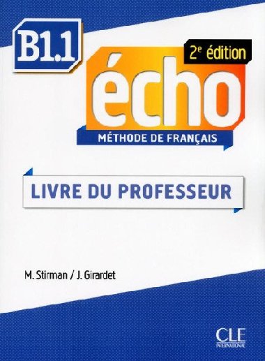 cho B1.1 - Guide pdagogique - 2eme dition - Stirman Martine