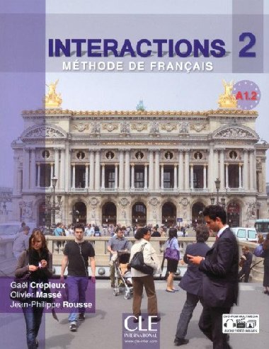 Interactions 2 - Niveau A1.2 - Livre de lleve + DVD Rom - Crpieux Gal