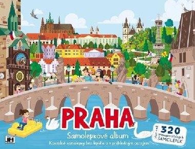 Praha - Samolepkov album - neuveden