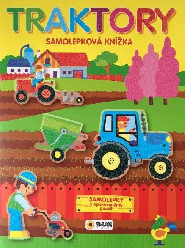 Traktory - Samolepkov knka - Nakladatelstv SUN