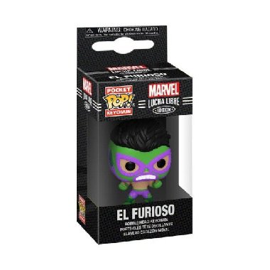 Funko POP Keychain: Marvel Luchadores - Hulk (klíčenka) - neuveden