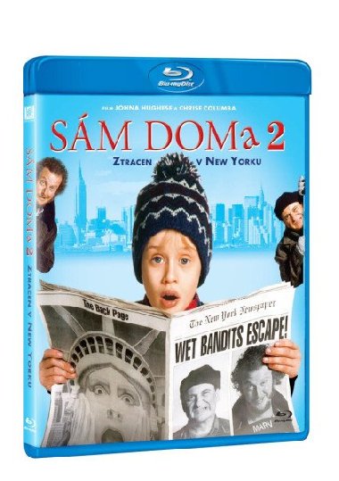 Sám doma 2: Ztracen v New Yorku Blu-ray - neuveden