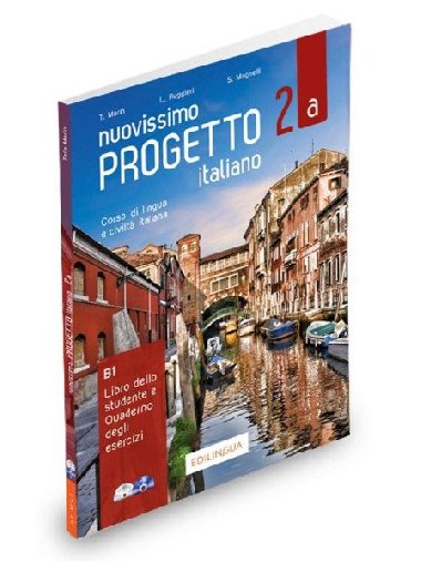 Nuovissimo Progetto italiano 2a/B1 Libro dello studente e Quaderno degli esercizi  DVD video + CD Audio - Marin Telis