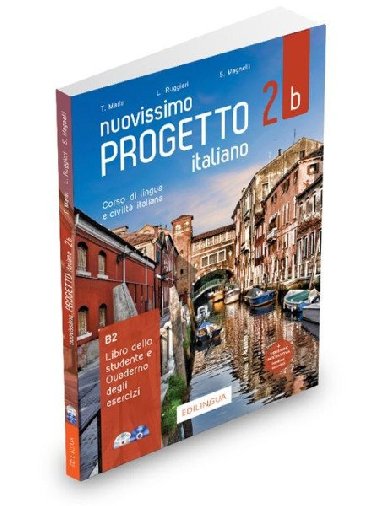 Nuovissimo Progetto italiano 2b/B2 Libro dello studente e Quaderno degli esercizi  DVD video + CD Audio - Marin Telis