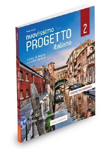 Nuovissimo Progetto italiano 2/B1-B2 Libro dellinsegnante (+1 DVD video) - Marin Telis