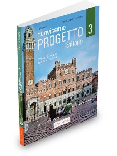 Nuovissimo Progetto italiano 3/C1 Libro dello studente + CD audio - Marin Telis