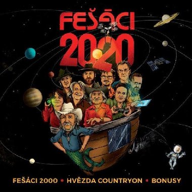 Fešáci 2020 - 2 CD - Tomáš Linka; Michal Tučný; Pavel Brümer; Robert Moucha; Jindřich Šťáhlavský