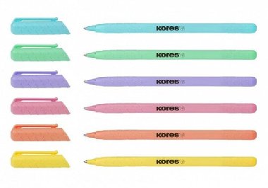 Kores Pen K0 Kulikov pero - pastelov barvy , mix barev - neuveden