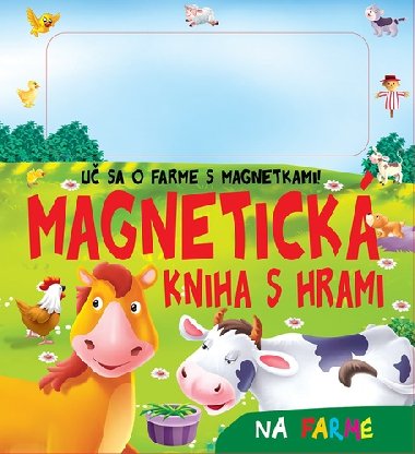 Magnetick kniha s hrami - Na farme - 