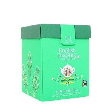 English Tea Shop Čaj sypaný Zelený čistý bio, 80g - neuveden