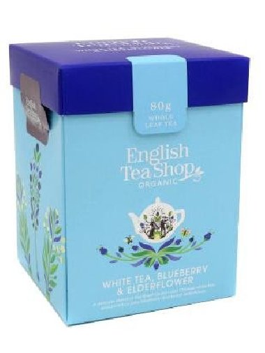 English Tea Shop Čaj sypaný Bílý čaj, borůvky a bezinka, 80g - neuveden