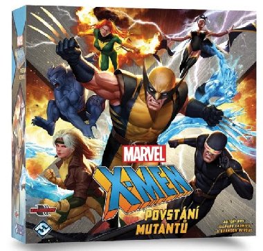 MARVEL X-MEN: Povstání mutantů - společenská hra - neuveden