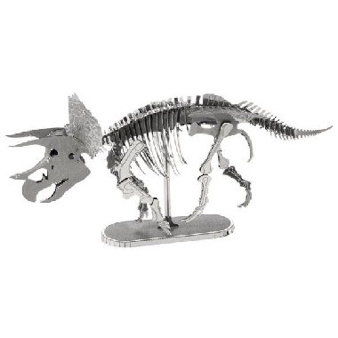 Metal Earth 3D kovový model Triceratops - neuveden