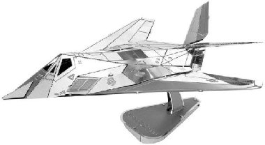 Metal Earth 3D kovov model F-117 Nighthawk - neuveden