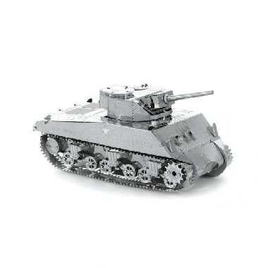 Metal Earth 3D kovový model Tank Sherman - neuveden