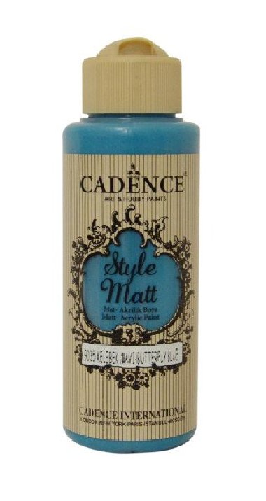 Cadence Matn akrylov barva Style Matt 120 ml - modr motl - neuveden