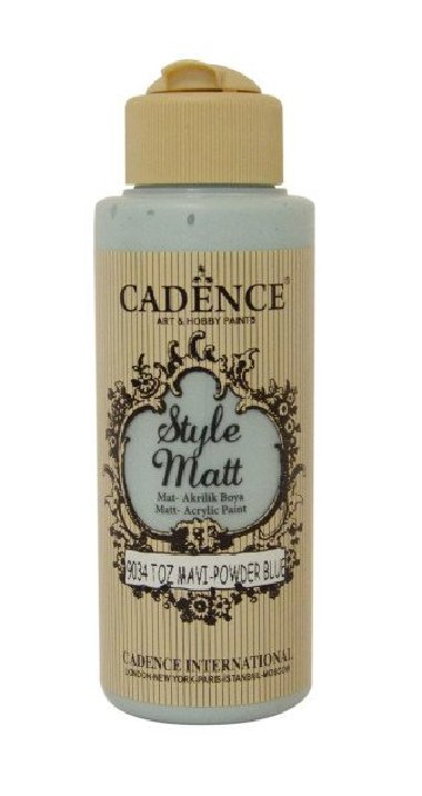 Cadence Matn akrylov barva Style Matt 120 ml - pudrov modr - neuveden