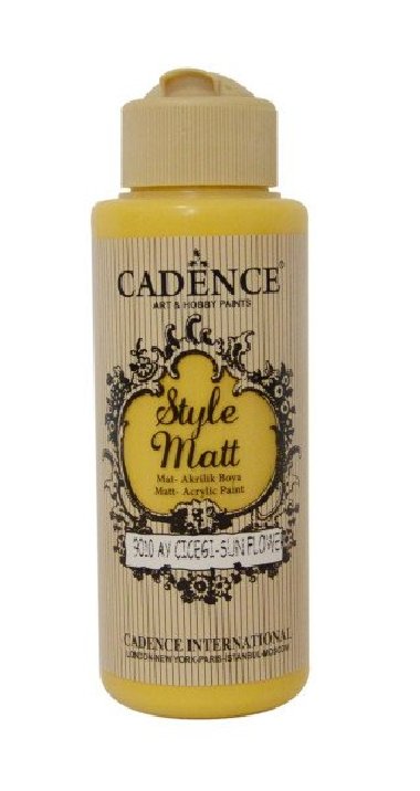 Cadence Matn akrylov barva Style Matt 120 ml - slunenice - neuveden
