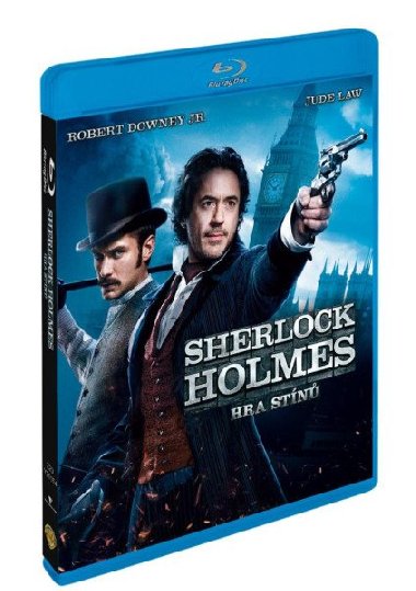Sherlock Holmes: Hra stínů Blu-ray - neuveden