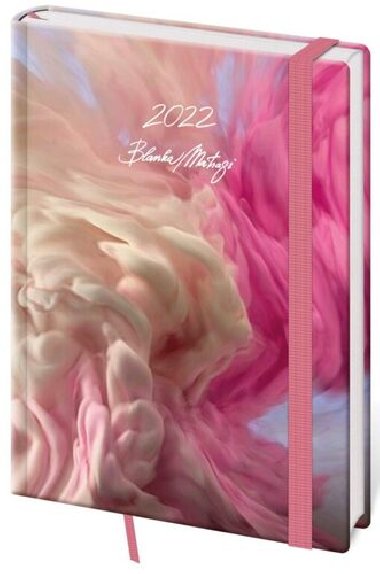 Di 2022 Vario - Matragi Pink s gumikou, tdenn, A5 - Helma