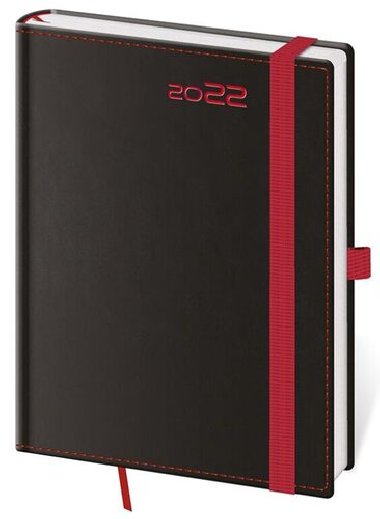Di 2022 Black - Red tdenn B6 s poutkem na propisku - neuveden