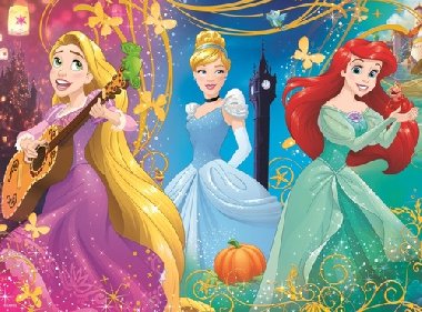 Puzzle Disney princezny Kouzeln melodie - 
