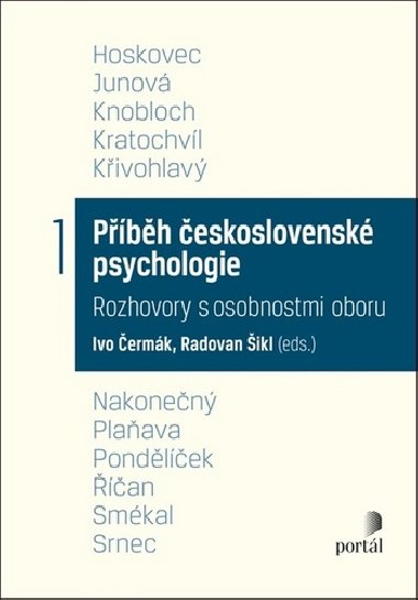Pbh eskoslovensk psychologie I. - Ivo ermk; Radovan ikl