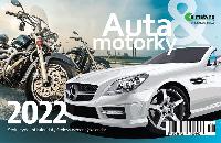 Kalend 2022 - Auta a motorky, stoln tdenn, 214 x 140 mm - neuveden