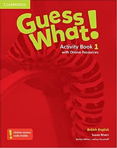 Guess What! Level 1 Activity Book with Online Resources British English - Rivers Susan