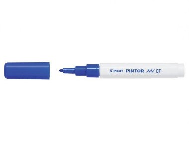 PILOT Pintor Extra Fine akrylov popisova 0,5-0,7mm - modr - neuveden