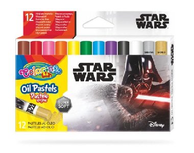 Colorino Star wars - olejov pastely 12 barev - neuveden