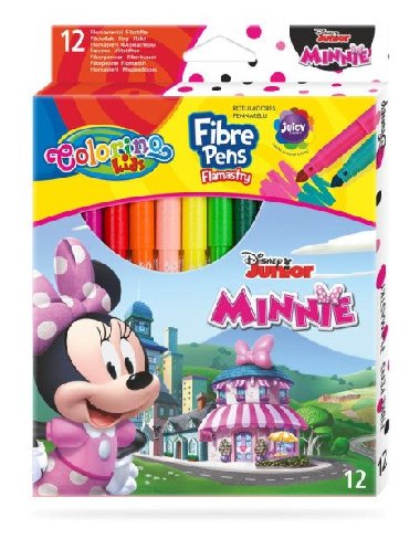 Colorino Disney Junior Minnie - fixy 12 barev - neuveden
