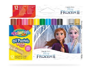 Colorino Disney Frozen - olejov pastely 12 barev - neuveden