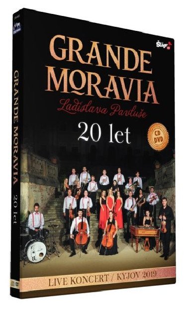 Grande Moravia 20 let - CD + DVD - neuveden