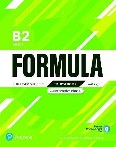 Formula B2 First Coursebook with key - Edwards Lynda