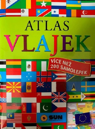 Atlas vlajek se samolepkami - Nakladatelstv SUN