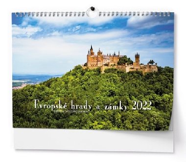 Evropsk hrady a zmky 2022 - nstnn kalend - Balouek