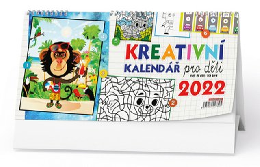 Kreativn kalend pro dti 2022 - stoln kalend - Balouek