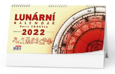 Lunrn kalend Pavla Skcela 2022 - stoln kalend - Balouek