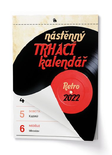 Trhac kalend Retro 2022 - nstnn kalend A5 - Balouek