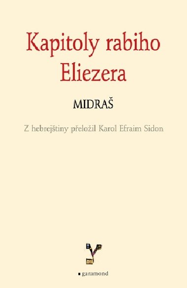 Kapitoly rabiho Eliezera Midra - Karol Efraim Sidon