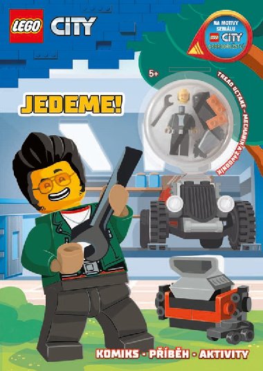 LEGO City Jedeme! - Komiks, pbh, aktivity, obsahuje minifigurku - Lego