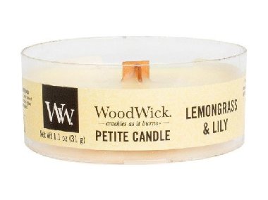 WoodWick Lemongrass & Lily svka petite 31g - neuveden