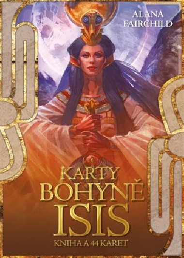 Karty bohyně Isis - kniha a 44 karet - Alana Fairchild