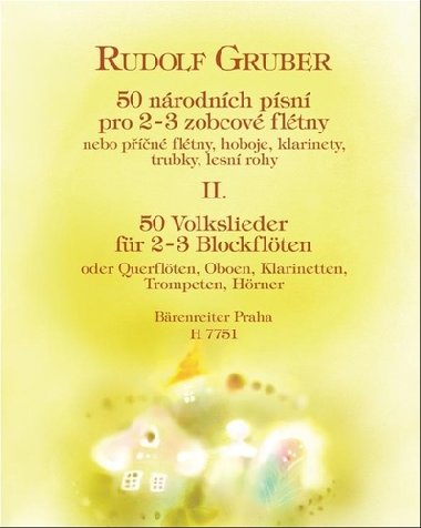 50 národních písní II. díl - Rudolf Gruber