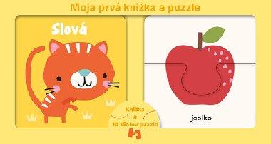 Moja prv knika a puzzle Slov - 